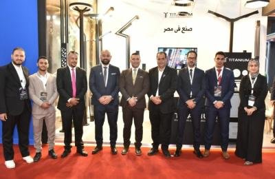 بشعار «صنع في مصر».. «تيتانيوم» تخطف الأنظار في معرض "Middle East Lighting" وتكشف عن خططها التصديرية