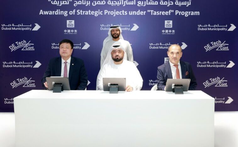دبي-تُرسي-عقود-خمسة-مشاريع-بتكلفة-2.5-مليار-درهم
