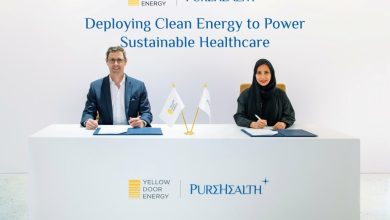 بيورهيلث-وyellow-door-energy-يوقعان-اتفاقية-لتأجير-محطات-الطاقة-الشمسية-في-دولة-الإمارات