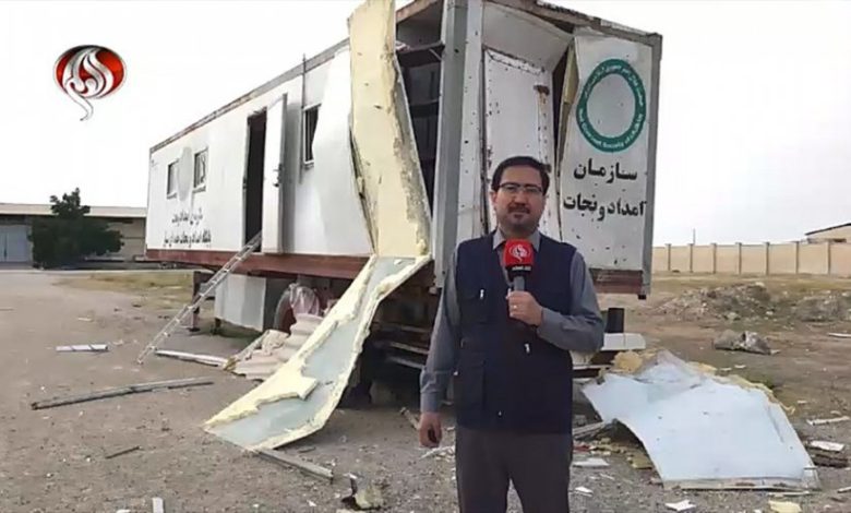 استهداف-مرافق-الهلال-الأحمر-وتدمير-مستودعات-ومراكز-طبية-في-بوشهر