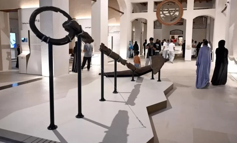 معرض-“كنوز-غارقة”.-نظرة-على-رحلات-البشر-والأدلة-التاريخية-بالبحر-الأحمر