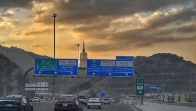 الغيوم-تكسو-سماء-مكة-المكرمة.-أجواء-مبهجة-ولوحة-طبيعية-جاذبة-للأنظار