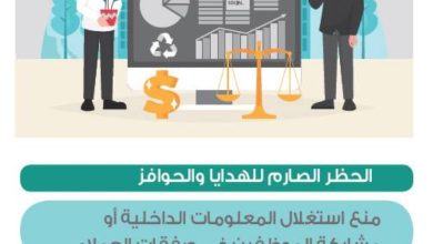 سوق-المال:-حظر-الهدايا-وتعديل-الرسوم-والوعود-بعوائد-مستقبلية