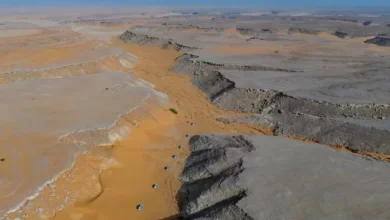 مسار-كندة-السياحي.-مشاهد-طبيعية-فريدة في-محمية-عروق-بني-معارض