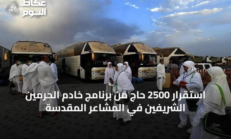 استقرار-2500-حاج-من-برنامج-خادم-الحرمين-الشريفين-في-المشاعر-المقدسة