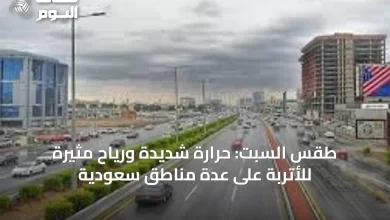 طقس-السبت:-حرارة-شديدة-ورياح-مثيرة-للأتربة-على-عدة-مناطق-سعودية