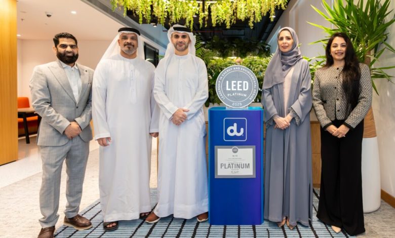 المقر-الرئيسي-لـ-“دو”-يحقق-ثاني-أعلى-تصنيف-لشهادة-“leed-platinum”-عالمياً