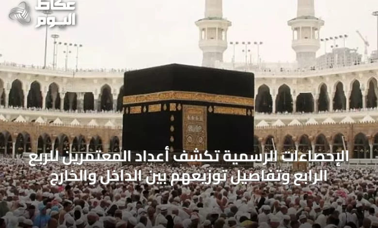 الإحصاءات-الرسمية-تكشف-أعداد-المعتمرين-للربع-الرابع-وتفاصيل-توزيعهم-بين-الداخل-والخارج