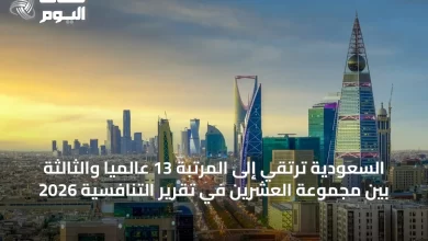 السعودية-ترتقي-إلى-المرتبة-13-عالمياً-والثالثة-بين-مجموعة-العشرين-في-تقرير-التنافسية-2026