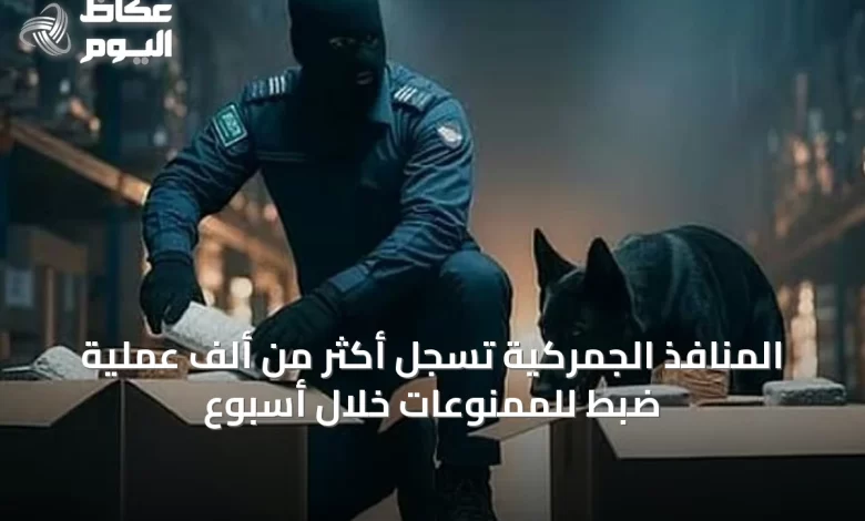 المنافذ-الجمركية-تسجل-أكثر-من-ألف-عملية-ضبط-للممنوعات-خلال-أسبوع