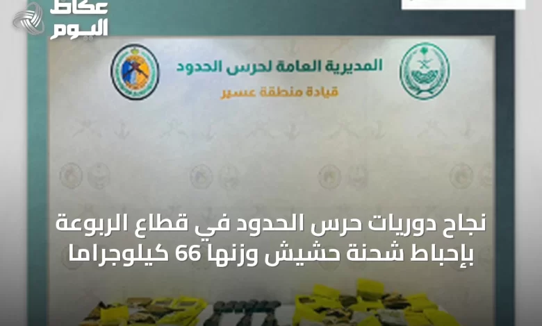 نجاح-دوريات-حرس-الحدود-في-قطاع-الربوعة-بإحباط-شحنة-حشيش-وزنها-66-كيلوجرامًا