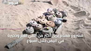 مشروع-مسام-يزيل-أكثر-من-ألفي-لغم-وذخيرة-في-اليمن-خلال-أسبوع
