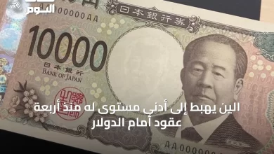 الين-يهبط-إلى-أدنى-مستوى-له-منذ-أربعة-عقود-أمام-الدولار