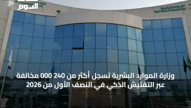 وزارة-الموارد-البشرية-تسجل-أكثر-من-240-000-مخالفة-عبر-التفتيش-الذكي-في-النصف-الأول-من-2026