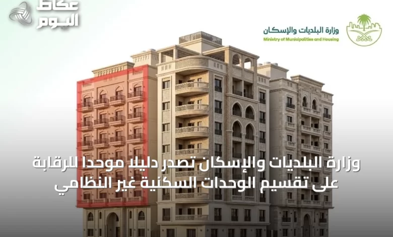 وزارة-البلديات-والإسكان-تصدر-دليلًا-موحدًا-للرقابة-على-تقسيم-الوحدات-السكنية-غير-النظامي