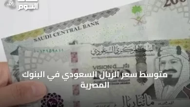 متوسط-سعر-الريال-السعودي-في-البنوك-المصرية