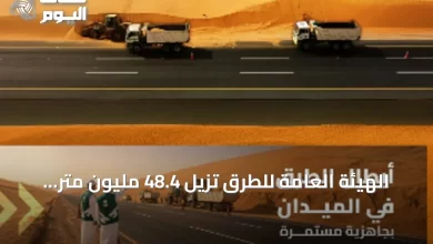 الهيئة-العامة-للطرق-تُزيل-48.4-مليون-متر-مكعب-من-الرمال-في-حرم-الطرق-خلال-2025