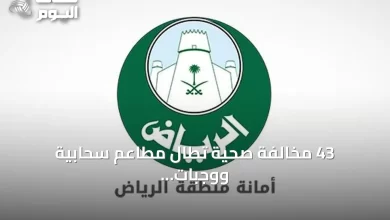 43-مخالفة-صحية-تطال-مطاعم-سحابية-ووجبات-سريعة-في-حملة-أمانة-الرياض-الوسطى