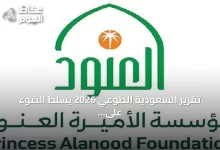 تقرير-السعودية-الطوعي-2026-يسلط-الضوء-على-دور-مؤسسة-الأميرة-العنود-في-تعزيز-التنمية-المجتمعية