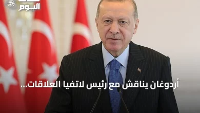 أردوغان-يناقش-مع-رئيس-لاتفيا-العلاقات-الثنائية-وقضايا-أمن-البلطيق-بعد-قمة-الناتو