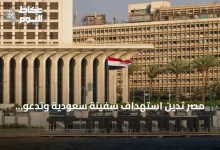 مصر-تدين-استهداف-سفينة-سعودية-وتدعو-لحماية-حرية-الملاحة-في-البحر-الأحمر