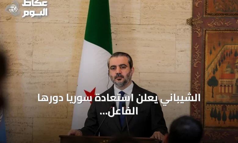 الشيباني-يعلن-استعادة-سوريا-دورها-الفاعل-والمسؤول-ضمن-الأمم-المتحدة