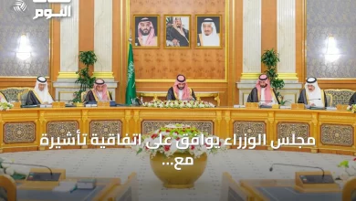 مجلس-الوزراء-يوافق-على-اتفاقية-تأشيرة-مع-مصر-ويعلن-2027-«عام-الماء»